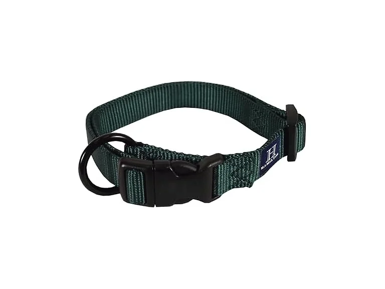 Hamilton Adjustable Nylon Dog Collar, Medium