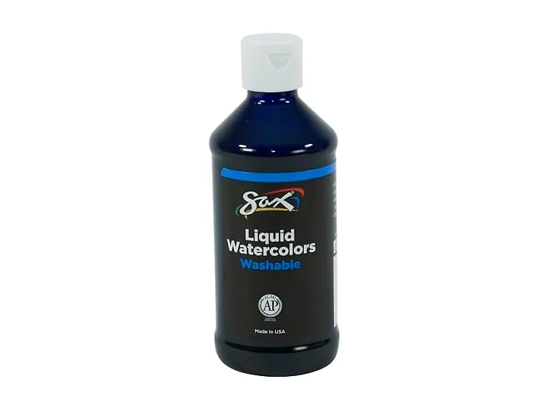 Sax paint watercolor Liquid Blue, 8 oz.
