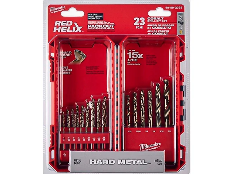 Milwaukee 48-89-2338 23PC RED Helix Cobalt BIT Set