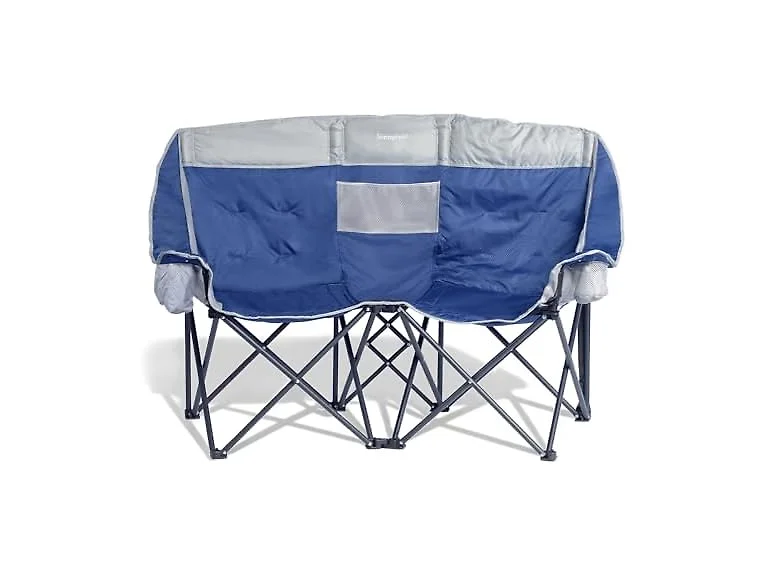SUNNYFEEL Blue Loveseat Chair w/Cooler
