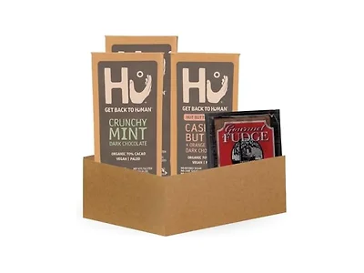 4 Item Set- Hu Chocolate Mint & Orange & Claeys Fudge