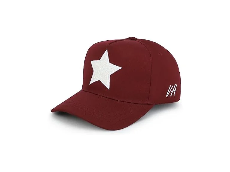 Pearl Star Western Retro Snapback Cap