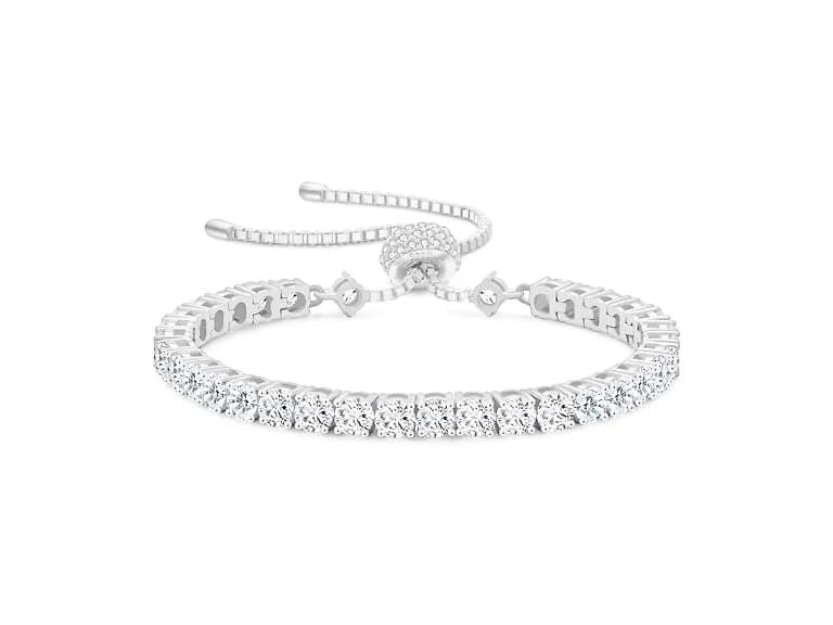 KRKC&CO NS612037 Moissanite Tennis Bracelet