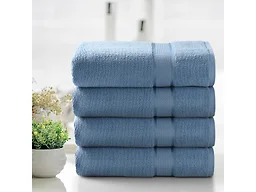Kathy Ireland 4701 Kathy Ireland 4 Pc Plush Bath Sheets