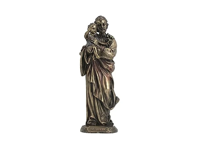 US 8.25 Inch Saint Joseph Holding Baby