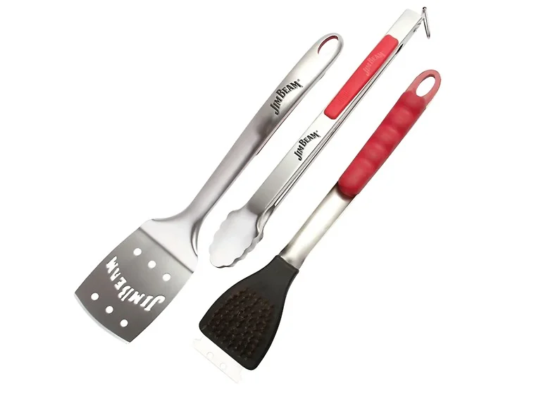 Jim Beam 3-Pc Grill Tool Set