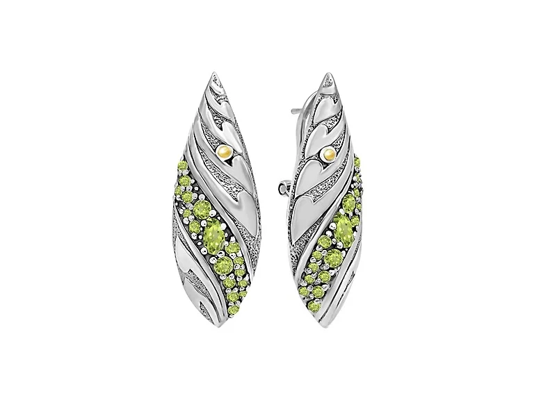 Filigree Artisan Citrine Earrings
