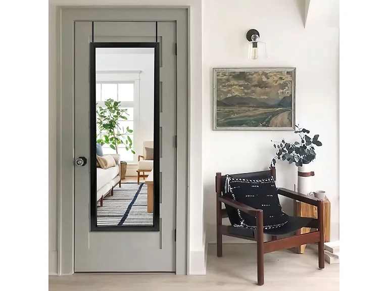 NeuType 44" x 16" Over The Door Mirror