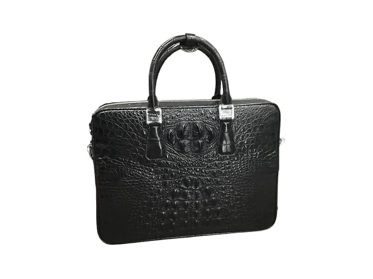 Exotic Genuine Crocodile Skin Classic