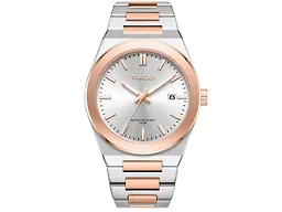 DICROMATICO/ WATCH / ROSE + SILVER STAINLESS STEEL