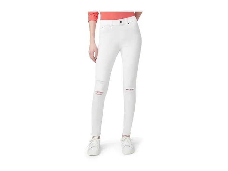 HUE Women (XS) Ripped Knee Leggings