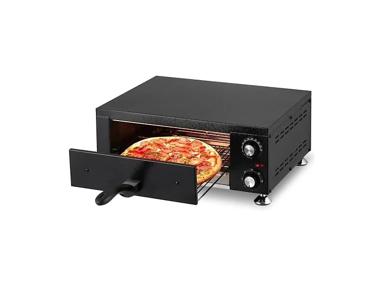1100W Commercial Countertop Pizza Oven, 12 Inch 