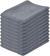 Superio Microfiber Squeegee Mopping Towel Extra Large Miracle Cloth 20 x 30 Streak Free Microfiber Floor Cloth-Rag for Cleaning House, Kitchen, Bathroom-Scratch Free, 10 Pack