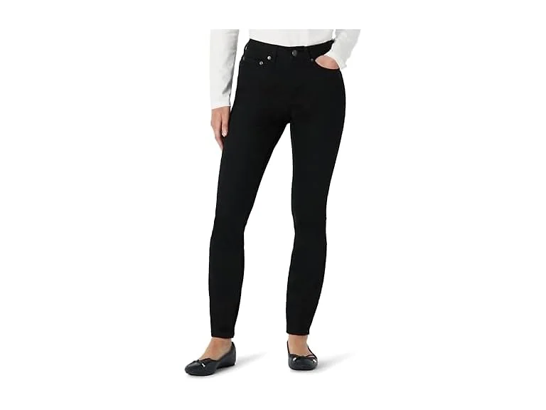 Amazon Essentials Women (12 Short) High Jean Black