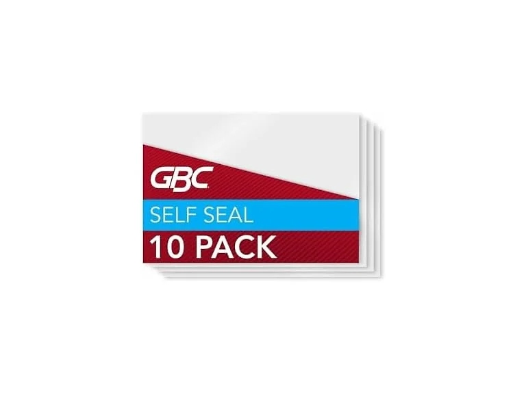 GBC Laminating Sheets, Self Adhesive Pouches ID Badge