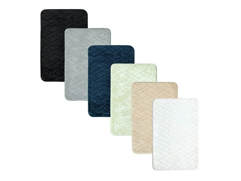 Dan River 2PC Luxury Memory Foam Bath Mats