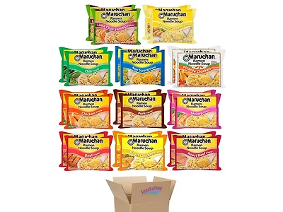 24Pk Maruchan Ramen Noodle Soup Variety