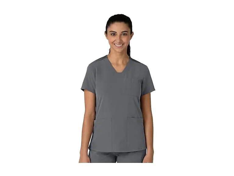 WonderWink (S) Flex-n-reach V-neck Scrub Top