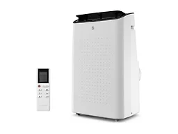 GarveeTech 14000 BTU Portable Air Conditioner - 4 in-1 Cooling, Dehumidifier, Fan & Sleep Mode, Quiet AC Unit for Rooms up to 750 Sq.Ft, 24H Timer, Remote & Window Kit Included, Black Cover