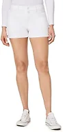 WallFlower Sassy Denim Shorts for Women, Sizes 0-24, White, 9