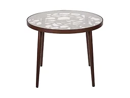 LeisureMod DT20BR Devon End Table Brown