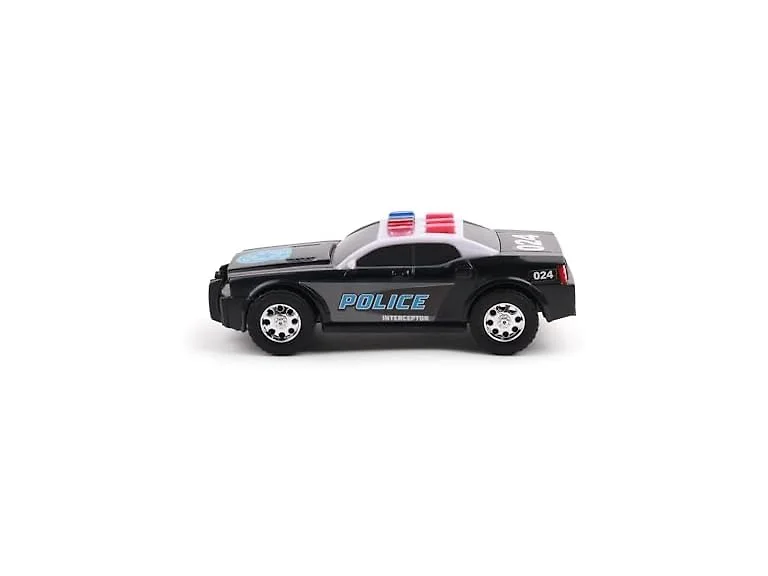 Mighty Fleet Toughest Minis 5" Police Cruiser Toy w/Lights & Sounds