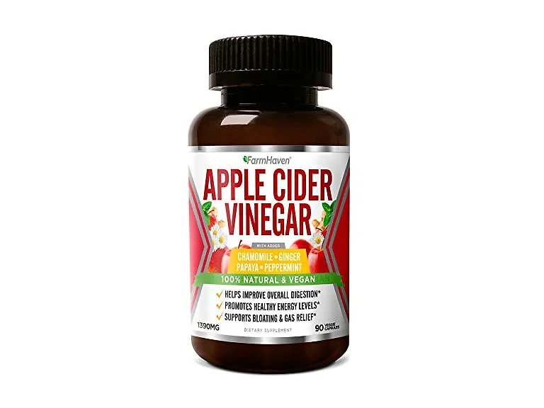 Apple Cider Vinegar Capsules 1390Mg