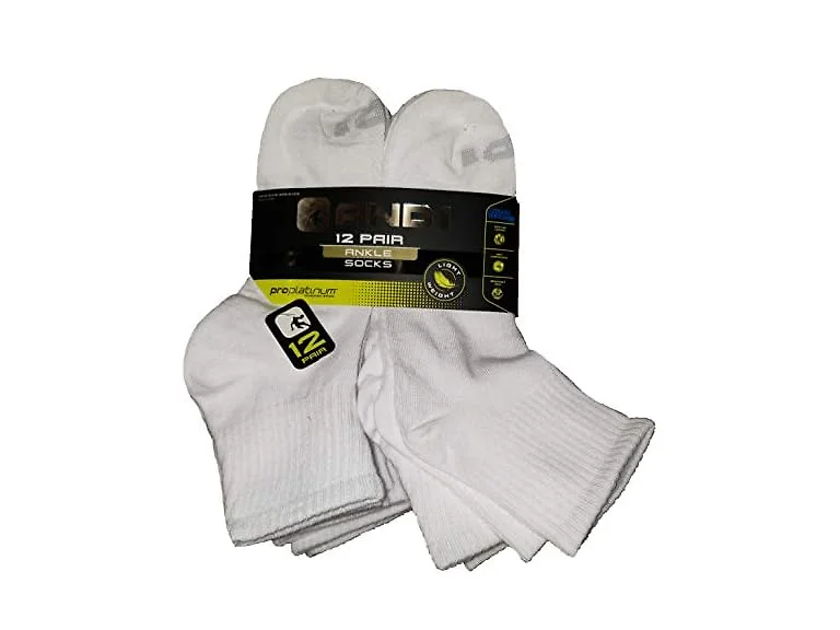 And1 Men Weight ProPlatinum Ankle Socks