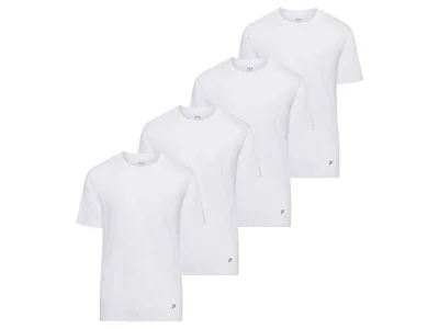 FILA Men's Solid Crew Neck T-Shirts (4Pk)