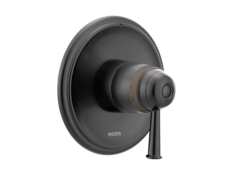 Moen Belfield Matte Black Thermostatic Valve Shower Trim Kit