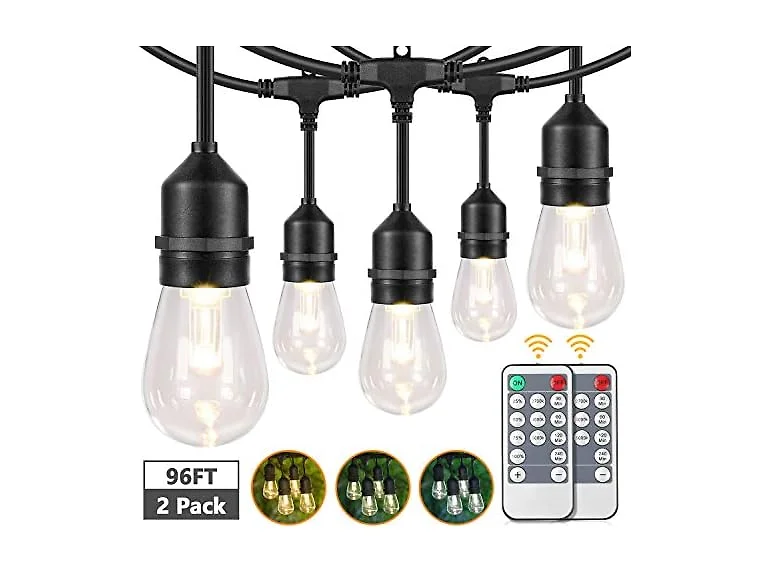 Lakumu 2-Pack 3-Color LED Outdoor Light