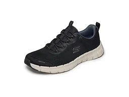 Skechers Women's Sport Active Flex Step - Free Spirit, Black/White, 8.5