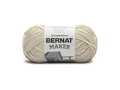  Spinrite Bernat Bernat Maker Yarn-Cream
