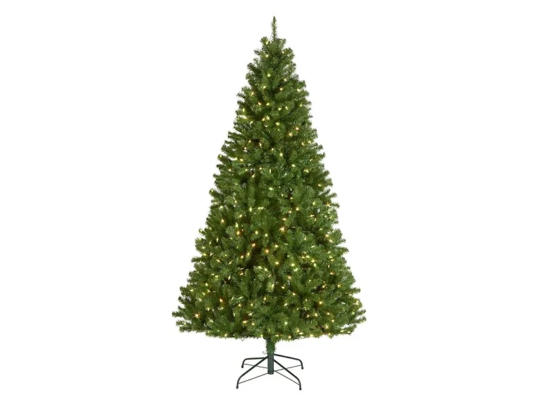 National Tree Company 7.5 ft. Pre-Lit North Valley Spruce Tree