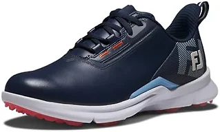 FootJoy Women's FJ Fuel Golf Shoe, Navy/White/Pink, 6.5