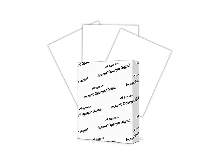 Accent Opaque White Cardstock Paper