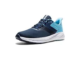 FootJoy Men's FJ Flex Golf Shoe, Peacoat/Steel Blue/White, 7