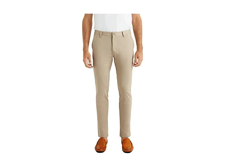  Rhone Men's Slim Commuter Pants, Khaki,