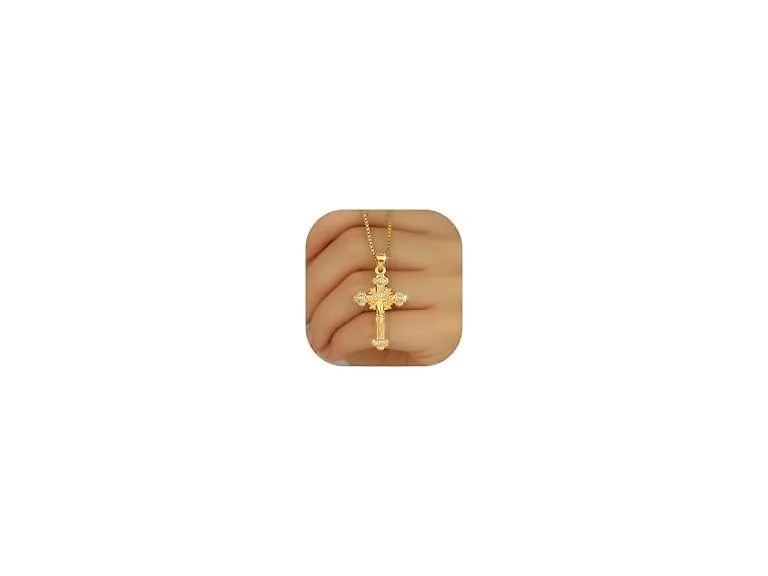 Darenli Diamond Cross Necklace