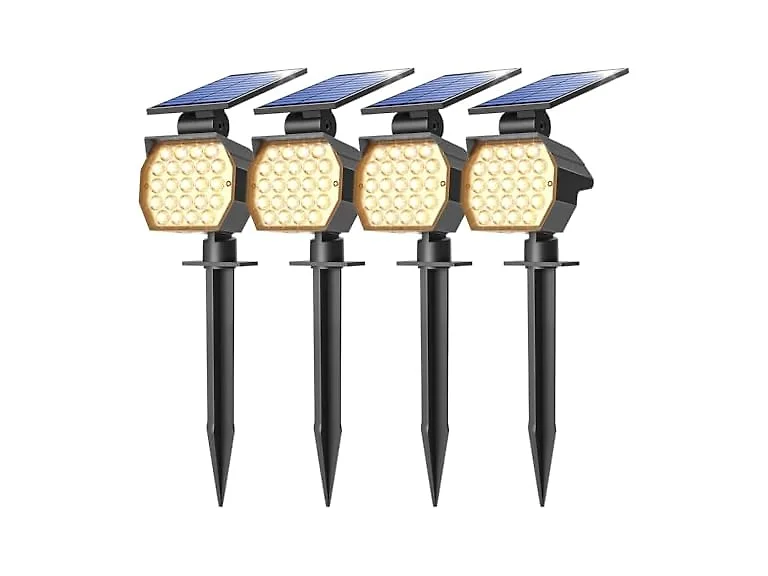 4pk NIORSUN solar spot lights outdoor