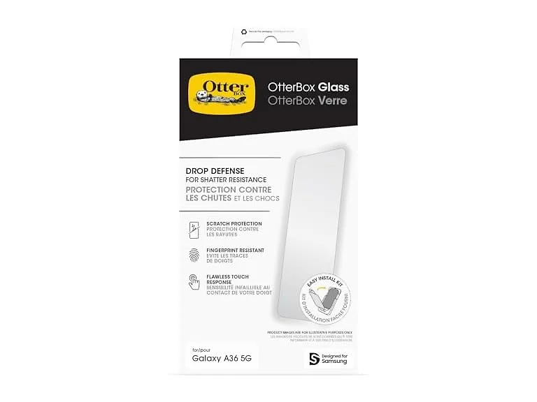 OtterBox Samsung Galaxy A36 5G Glass Screen Protector