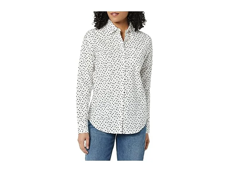 Amazon Essentials Women Classic-fit Poplin Shirt