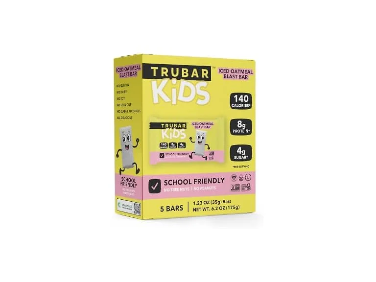 TruBar Kids Iced Oatmeal Bar 5ct, 6.2 OZ