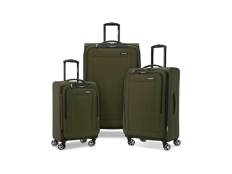 Samsonite Saire LTE Softside Luggage Olive Green | 3PC