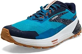 Brooks Men's Catamount 2 Trail Running Shoe - Peacoat/Atomic Blue/Rooibos - 7 Medium
