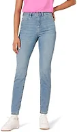 Amazon Essentials Women's High-Rise Skinny Stretch Jeans - Discontinued Colors, Light Wash, 0