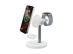 ZTECH XT-ZTWC063WT Magnetic 3in1 Wireless Chargin