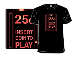 Insert Coin Arcade Machine