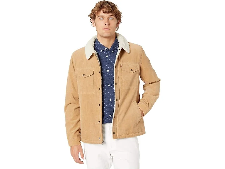 Levi's Men (XXL) Corduroy Sherpa Lined Jacket