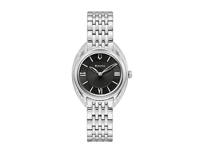 Bulova Ladies' Classic Diamond Quartz Silver Watch
